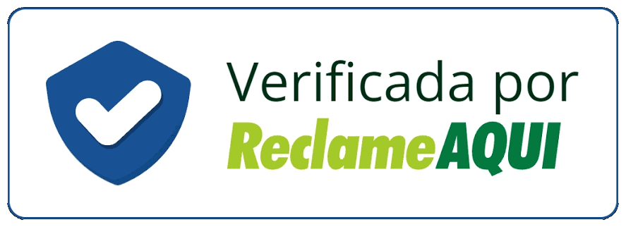 Selo Verificada por Reclame Aqui